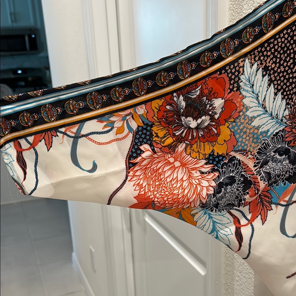 ROSE & OLIVE Floral Kimono Top - Multicolor - Picture 6 of 6